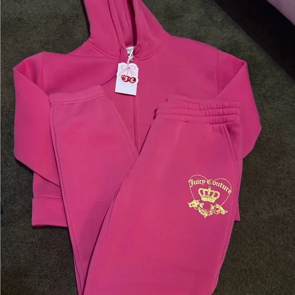 Juicy Couture Pink Tracksuit - Picture 1 of 6